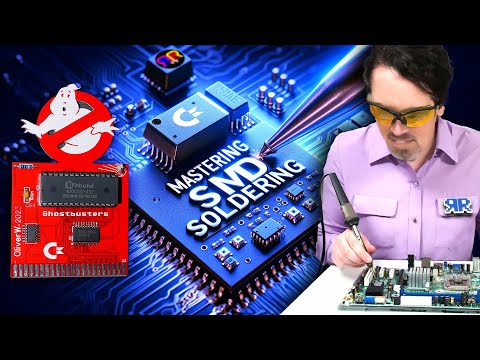 SMD Soldering for Beginners: Commodore 64 Cartridge Build