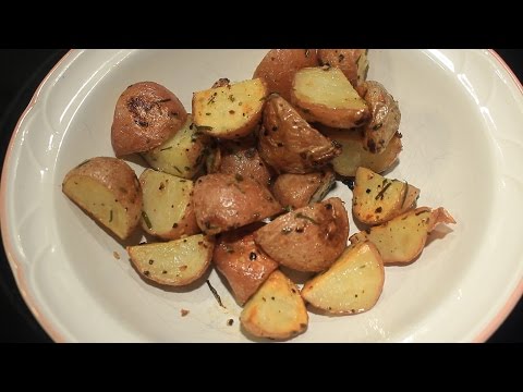 Fresh ~  Chive & Rosemary ~  Roasted New Potatoes