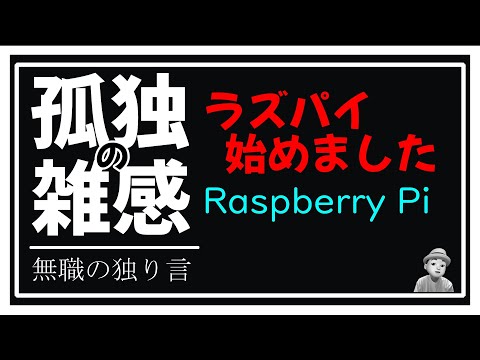 孤独の雑感 2024年10月29日 ラズパイ始めました