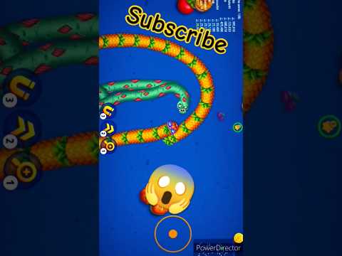 Ghuma ke mara sap ne sap ko | worms zone | #wormszone #snake #games #snakesgame #shorts #bigb69