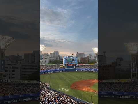 Visiting Yokohama Stadium in the middle of summer was an incredible experience!