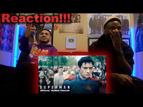 Superman | Official Teaser Trailer | REACTION