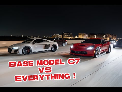 1,000WHP+ C7 VS EVERYTHING !!