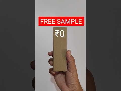 unboxing free sample || ₹0 product || free sample today || #trending #shortvideo #unboxingvideo