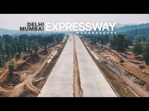 Delhi Mumbai Expressway Maharashtra State Progress | Package 12