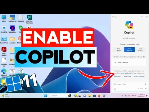 How to Enable Copilot In Windows 11 | How To Use Copilot