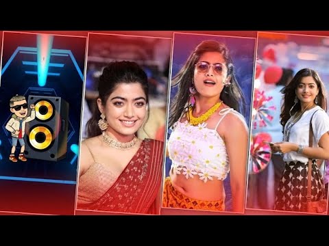 😍Rashmika mandana Kannada Hard Shake Effect Status Video Editing || Alight Motion New Shake Effect |