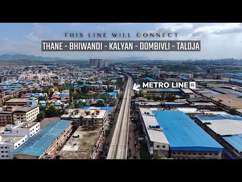 Mumbai Metro Line 5 & Line 12 Progress | Thane - Bhiwandi - Kalyan - Taloja Metro Line