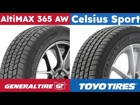 General AltiMAX 365 AW vs Toyo Celsius Sport