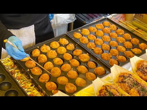 Japanese Street Food - TAKOYAKI たこ焼き