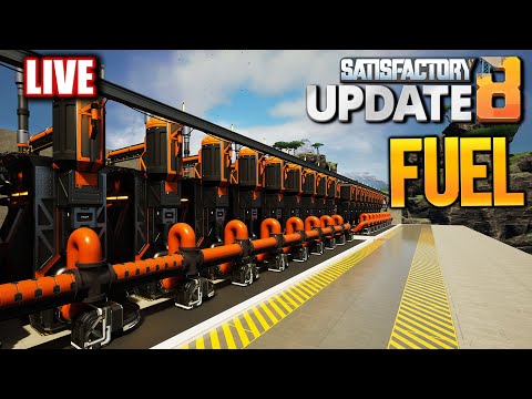 6,400 Fuel For Plastic Satisfactory Update 8 (Livestream)