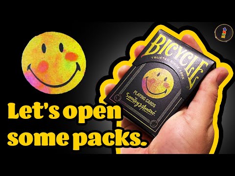 Pricey Playing Cards, Worth it? Bicycle Deck Collab with Smiley and André Saraiva