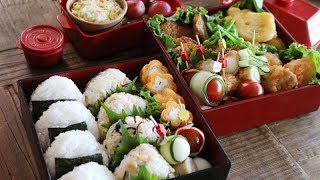 【行楽弁当】運動会にもぴったり‼︎２種のおにぎり弁当bento【お弁当】#493