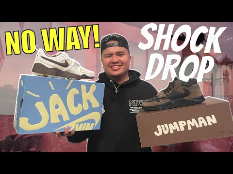 CRAZY SHOCK DROP W! TRAVIS SCOTT FIELD JAXX & JUMPMAN JACK MOCHA AT COMPLEXCON LAS VEGAS!