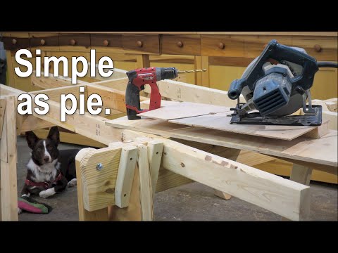 How to Make the Plywood Cutting Grid