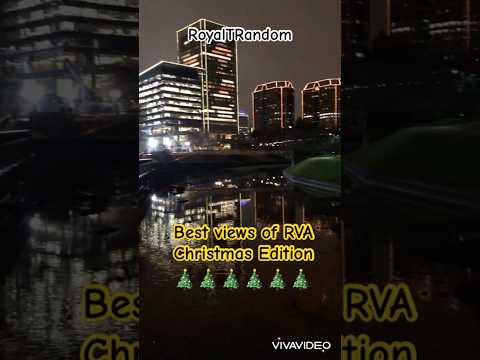 Best views of RVA | Christmas Edition pt.1  #rva #christmaslights #happyholidays #subscribe