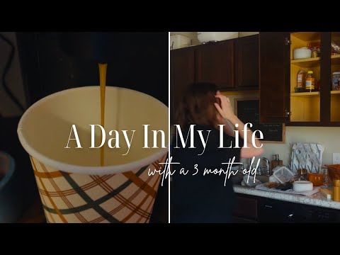 Day in My Life | getting things done with a 3 month old