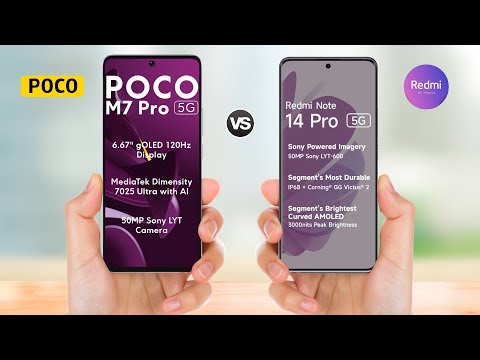 Poco M7 Pro 5g vs Redmi Note 14 Pro 5g || Full Comparison