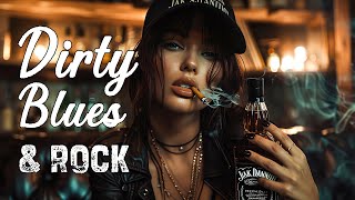 Dirty Blues Rock 🥃 Smooth Electric Guitar & Piano Blues Music to Listen to in Autumn 🥃 Elegant Blues