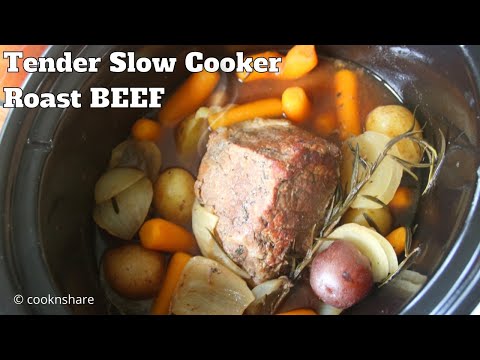 Crock Pot Magic - A Slow Cooker Roast That's Tender and Foolproof!