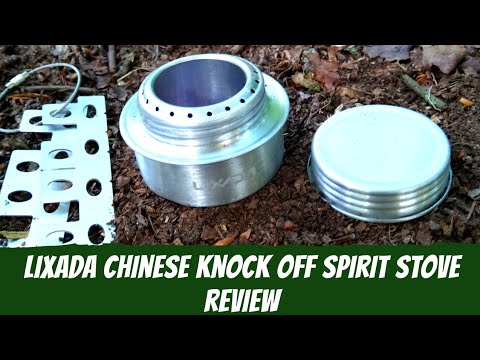 Lixada Mini Alcohol Stove | Is It A Bargain? | Quick review | Chinese Knock Off.