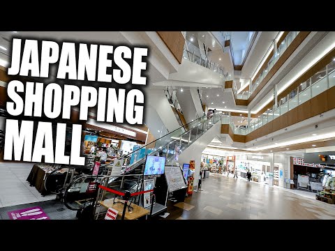 Inside a Huge Japanese Shopping Mall