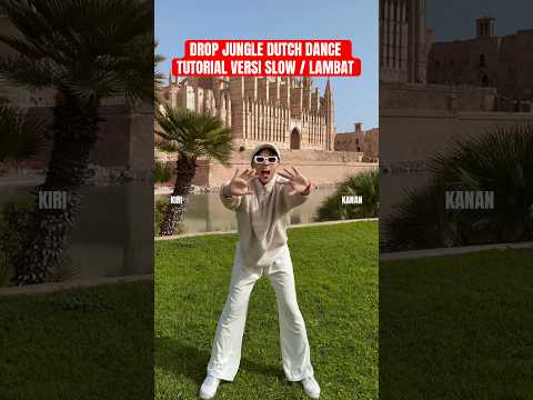 DROP JUNGLE DUTCH DANCE TUTORIAL VERSI SLOW / LAMBAT #shorts #tutorialdance