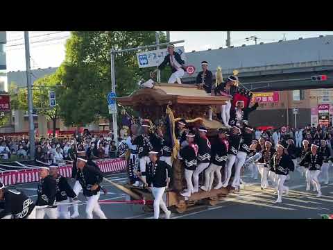 令和六年 東岸和田だんじり祭り やり回し