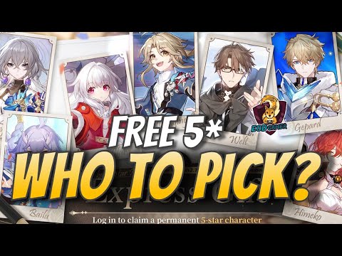 Which FREE 5* Character to Pick in Honkai Star Rail (2.7 Express Gift)