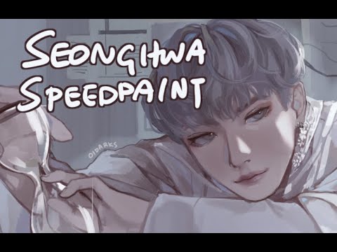 still here - ateez seonghwa speedpaint