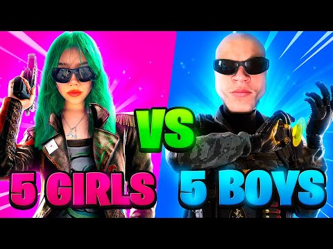 Can 5 Champion E GIRLS beat 5 Champion E BOYS? (Rainbow Six Siege)