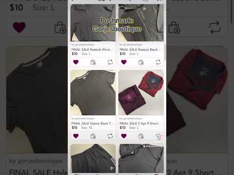 $10 Men’s Athletic Wear Sale on Poshmark