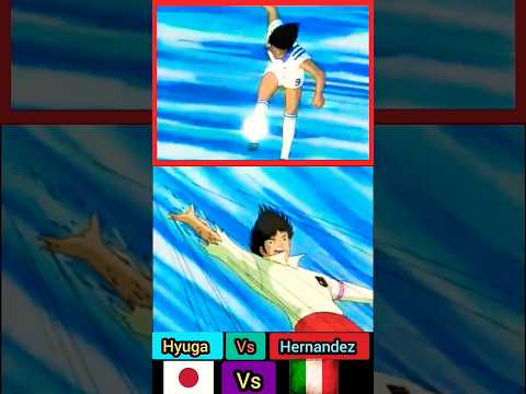 captain tsubasa - Hyuga vs zino Hernandez #captaintsubasa #princefc7 #tsubasa