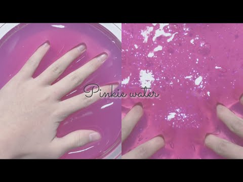 【没注意】Pink water slime . ピンク水スライム [音フェチ!?]