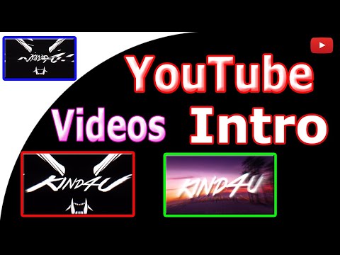 How to Make Intros For Youtube Videos || (Urdu/Hindi)