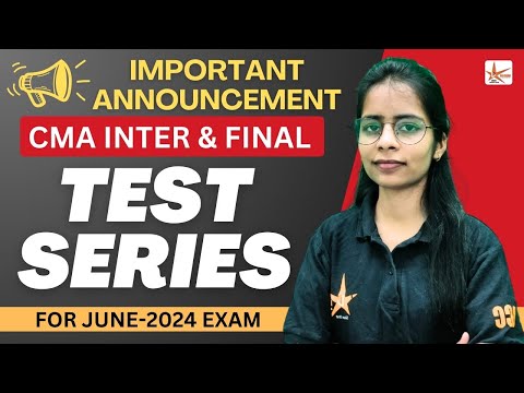 Important Announcement || CMA Exam June-2024 || Dhruv Coaching Classes