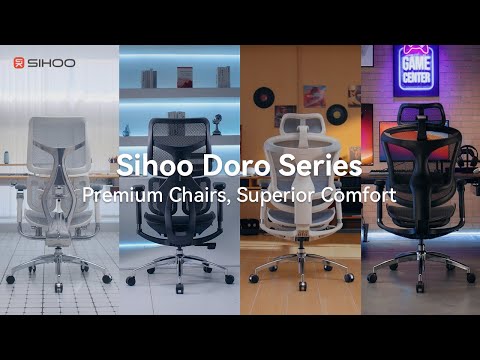 Discover the new standard in comfort and productivity with Sihoo's Doro Series.