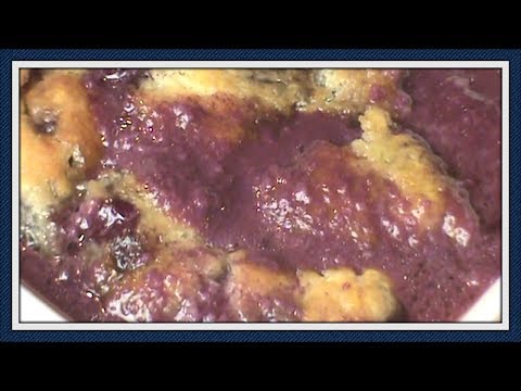 Keto Cast Iron Blackberry Cobbler