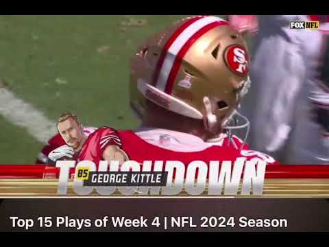 The top 15 plays of week four NFL check it out ￼