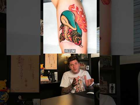 Irezumi Pokémon Tattoos🇯🇵 Artist: Felipe Kross #shortvideo