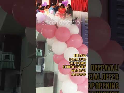 Erode birthday balloon decoration shop,office opening balloon decoration special offer _📱6382658695