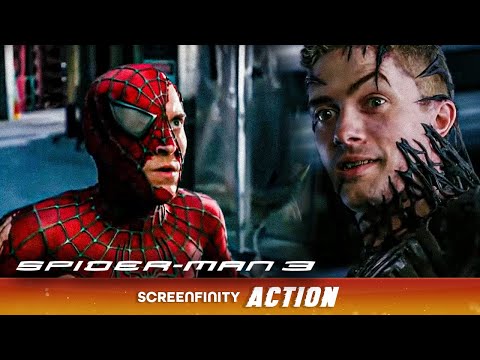 Venom VS Spider-Man - Final Fight | Spider-Man 3 | Screenfinity Action