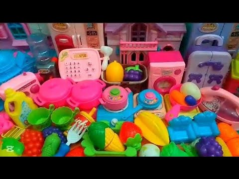 5:53 satisfying unboxing | Hello kitty modern Sanrio kitchen set | #asmr ♥️