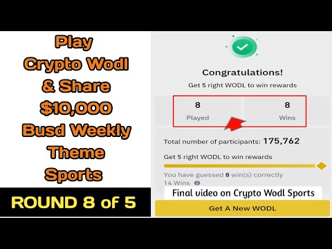 Binance crypto wodl complete answers | Crypto wodl 3,4,5,6,7,8 letters word | Crypto wodl final