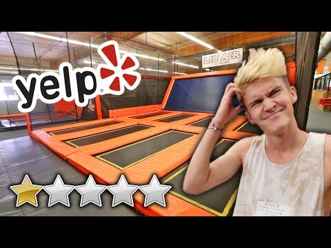 WE WENT TO THE WORST REVIEWED TRAMPOLINE PARK...