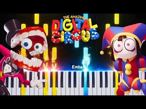 The Digital Circus offical music piano animation