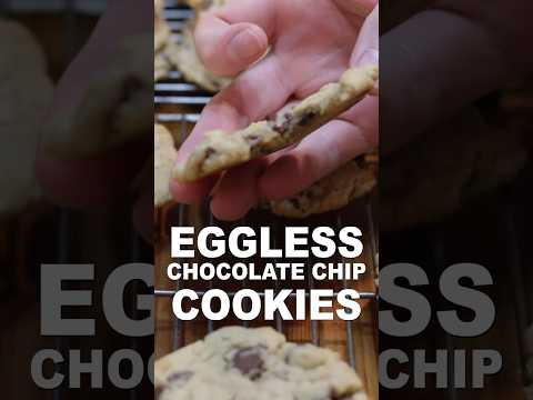 Eggless Chocolate Chip Cookies