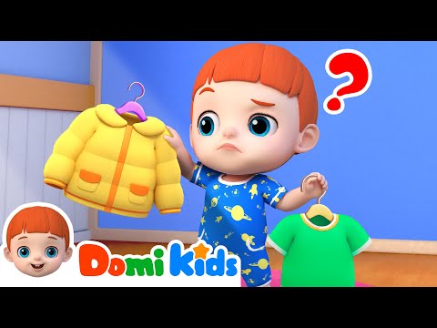 What Are You Wearing Song | Sing Along Domi Kids | Best Kids Songs and Nursery Rhymes