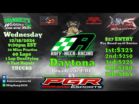 Ruff Neck Racing | Madness Money Racing | Daytona International Speedway | PGR eSports