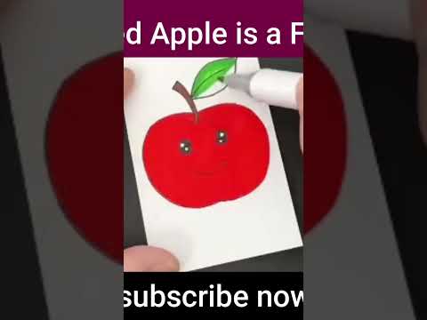 The disappearing red apple is a fun#youtubeshorts#handmade#trending #craft